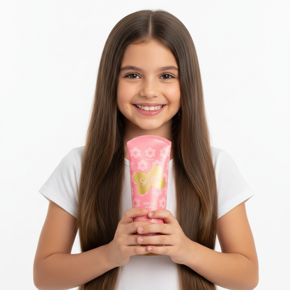 Menina com Sophie Shampoo Brilho 200ml
