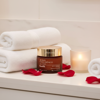 Gel Creme Facial Firmador Ácido Hialurônico Botik 40g - lifestyle feminino