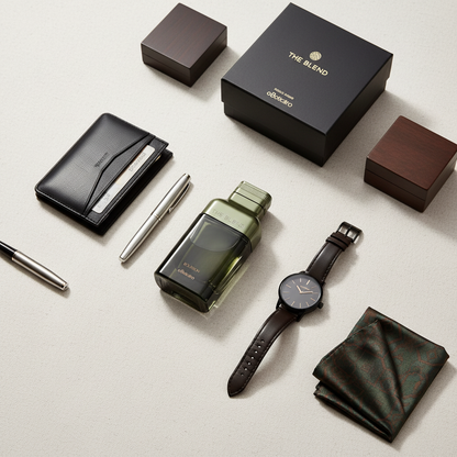 The Blend Bourbon Eau de Parfum - Flat Lay