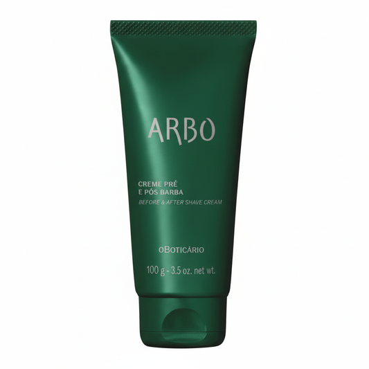 Creme Pré e Pós-Barba Arbo - Fundo branco