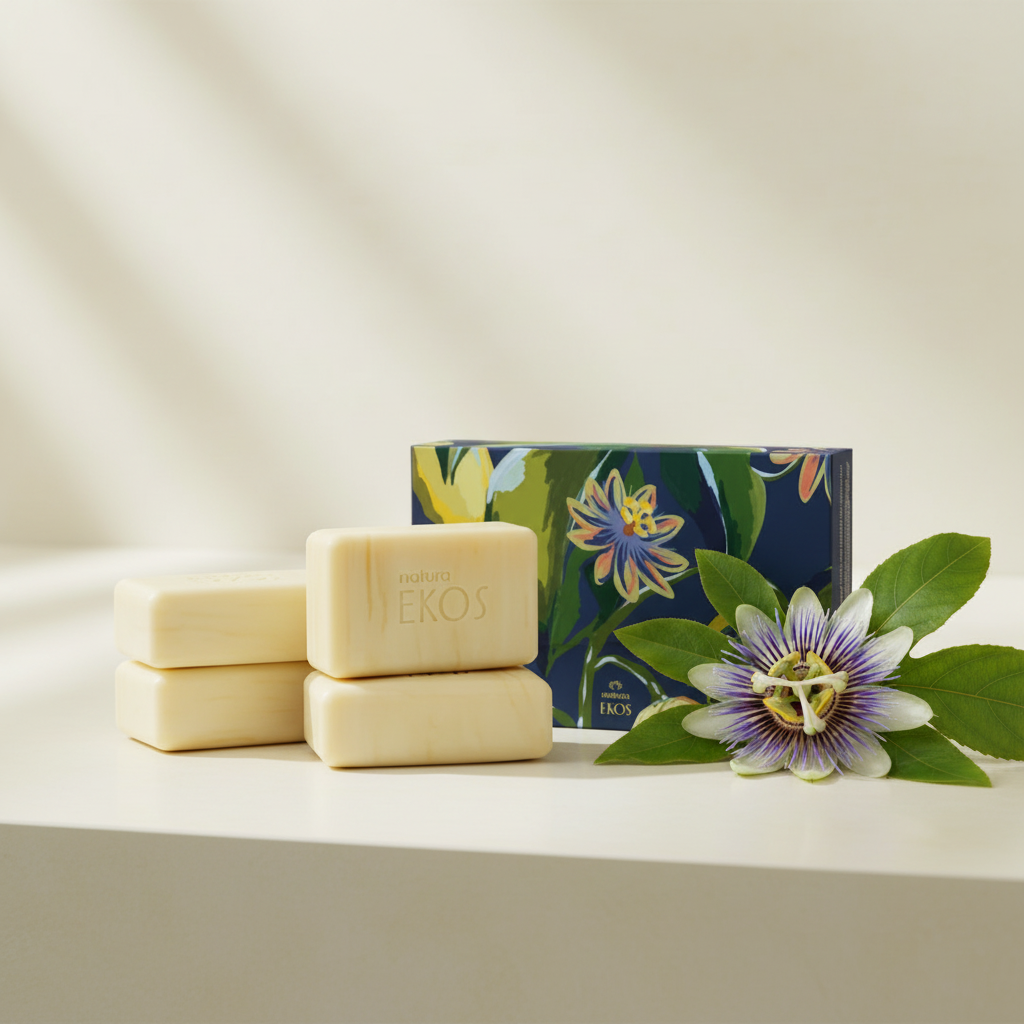 Natura Ekos Sabonete Maracujá Natureza dos Sonhos - rotina matinal