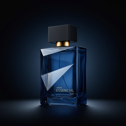 Natura Essencial Oud - Vue 45 degrés du flacon