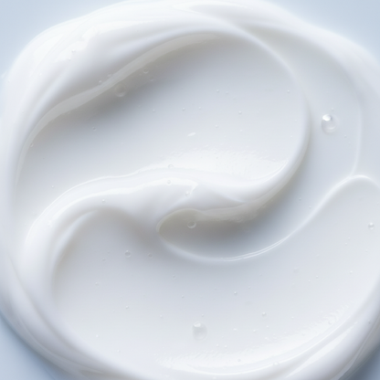 Texture apaisante de la crème réparatrice