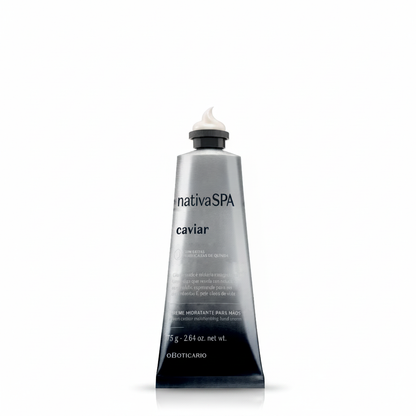 Creme de Mãos Nativa SPA Caviar 75g - fundo branco
