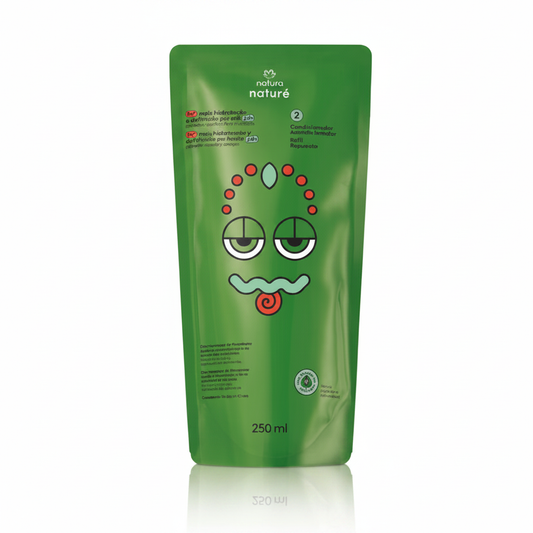 Refil Condicionador Infantil Cachos Naturé 250ml - fundo branco