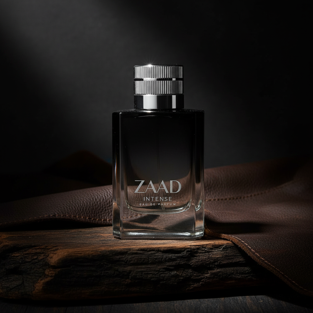 Zaad Intense - Ambiente masculino com madeira