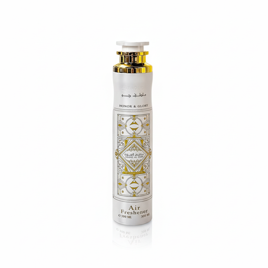 Lattafa Badee Al Oud Honor And Glory Air Freshener 300ml - Vue frontale avec fond blanc