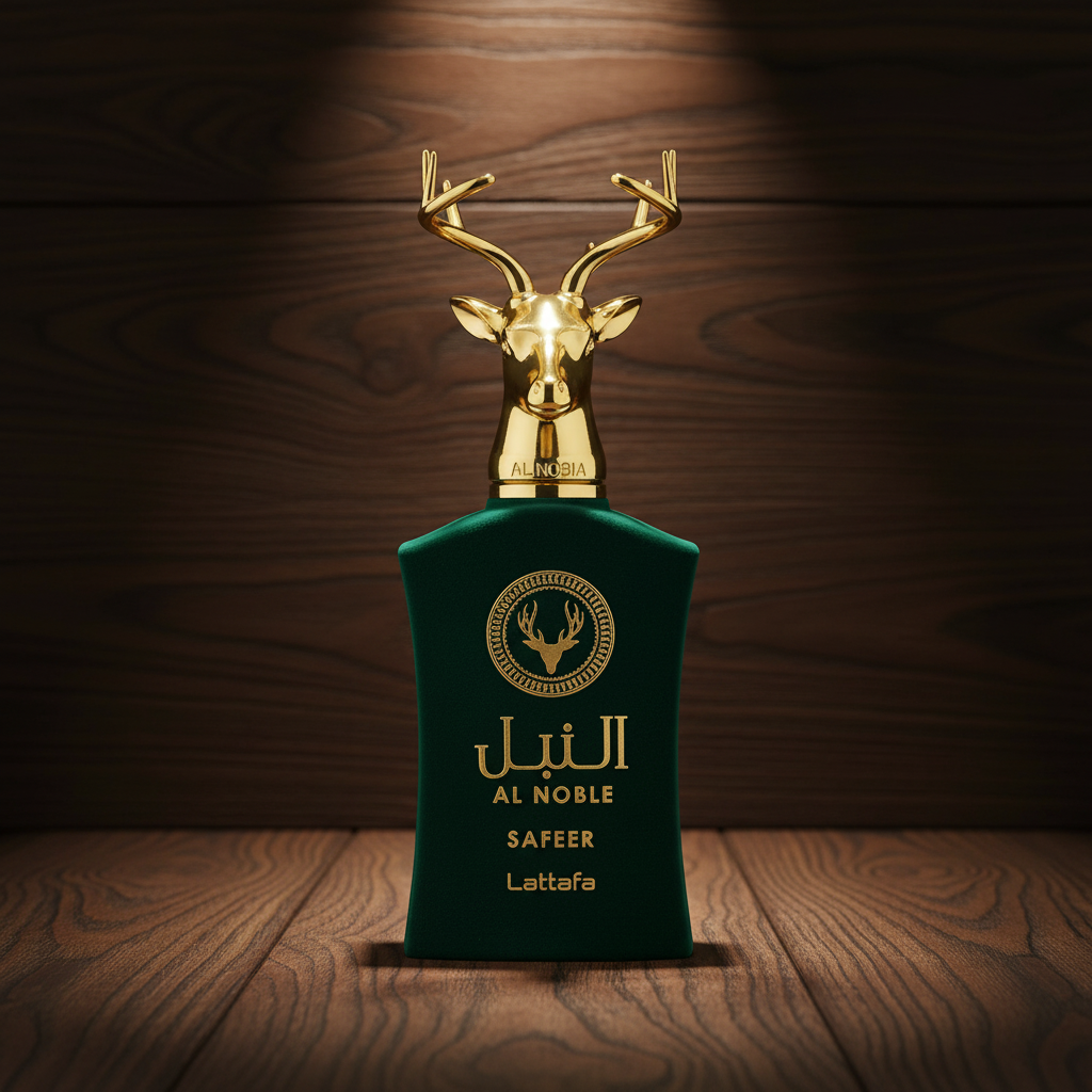 Lattafa Al Noble Safeer 100ml — madeira escura