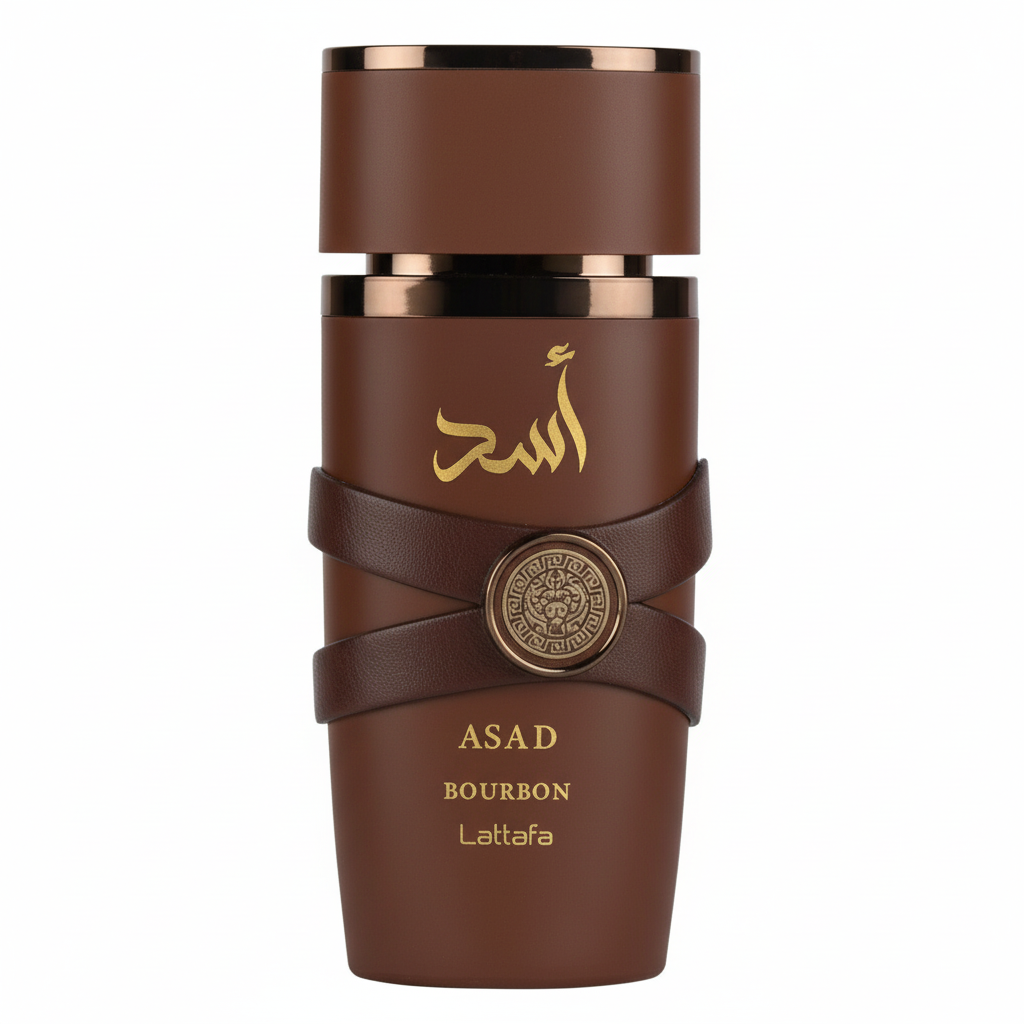 Lattafa Asad Bourbon Eau de Parfum - Fundo Branco