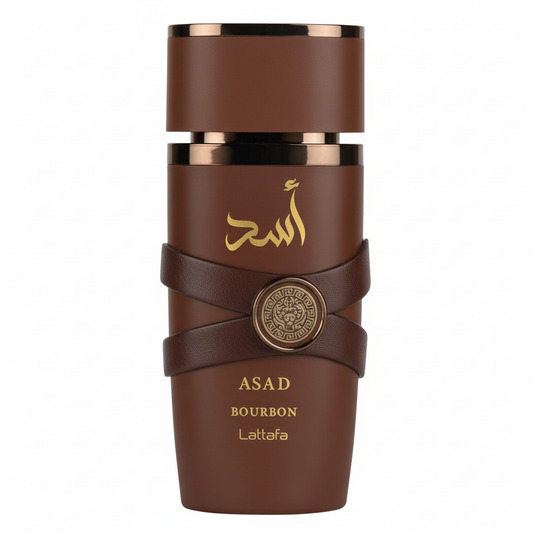 Lattafa Asad Bourbon Eau de Parfum - Fundo Branco