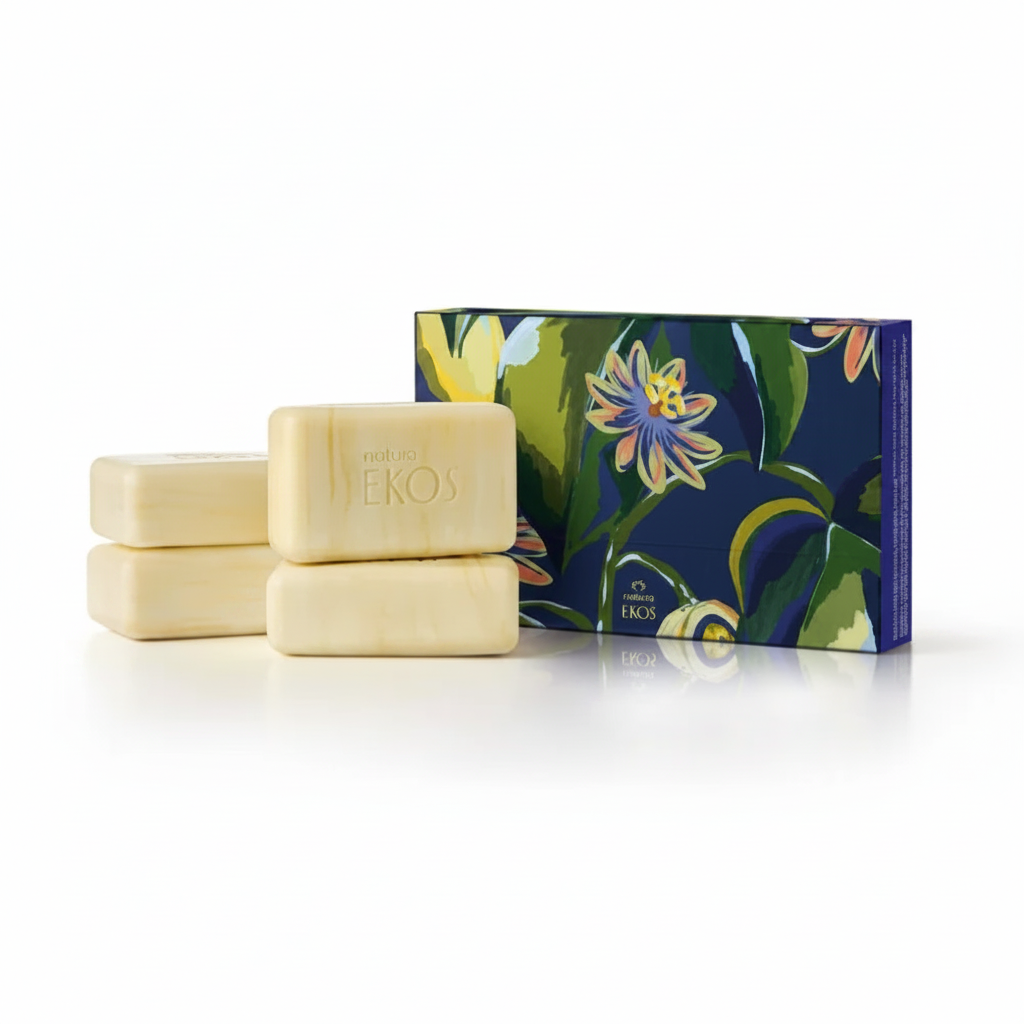 Natura Ekos Sabonete Maracujá Natureza dos Sonhos - fundo branco