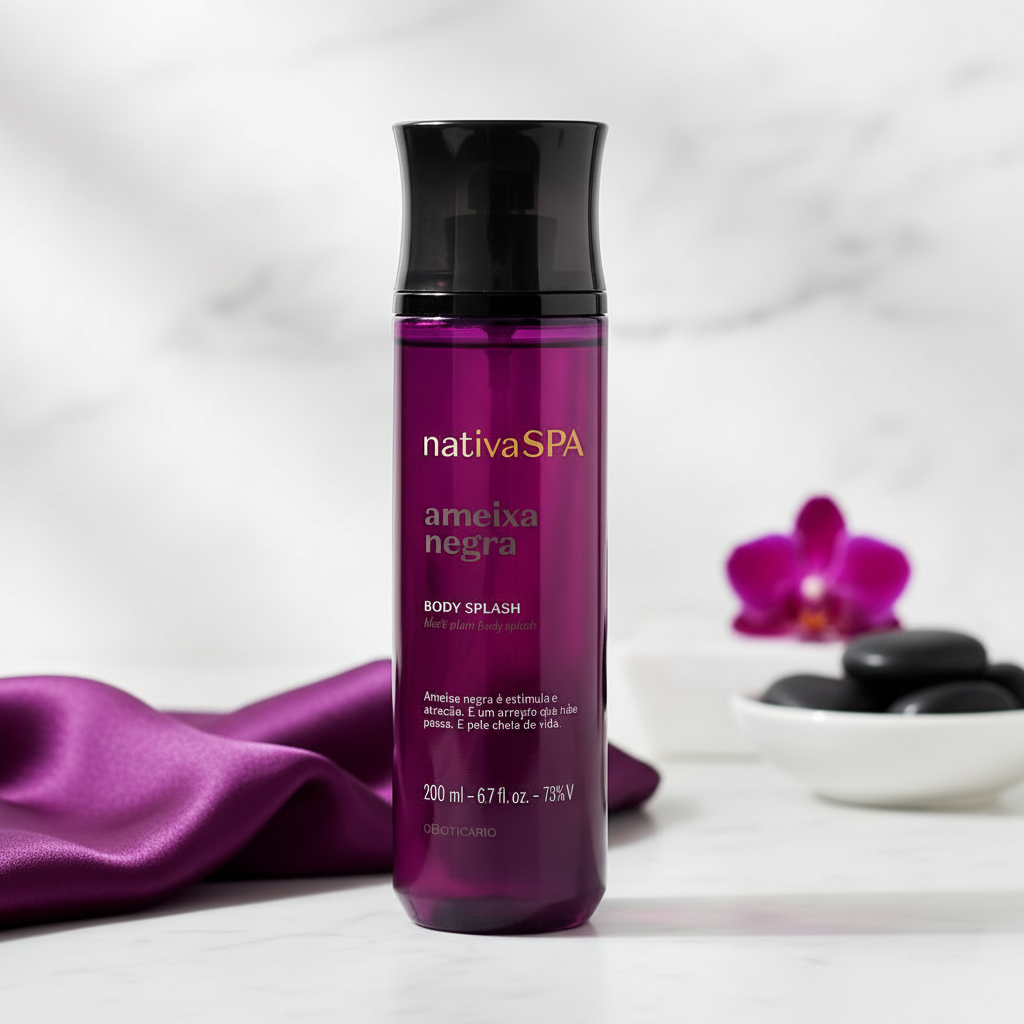 Desodorante Colônia Body Splash Nativa SPA Ameixa Negra - Lifestyle elegante
