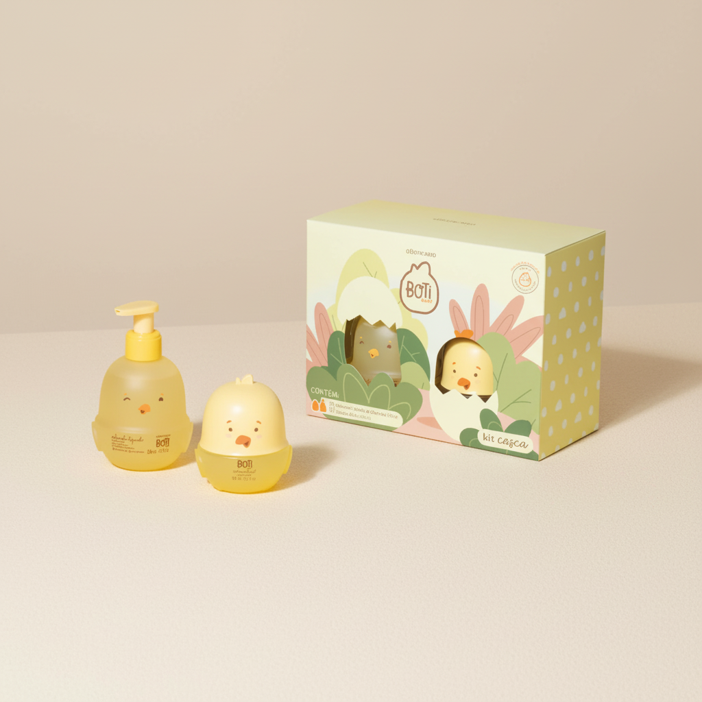Coffret Boti Baby - Minimalista Tons Bege