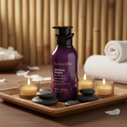 Nativa Spa em bandeja spa com pedras