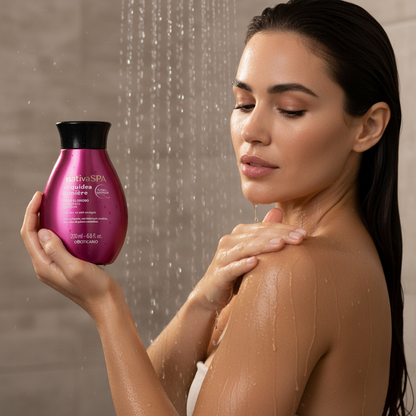 Nativa SPA Orquídea Lumière - aplicação no banho
