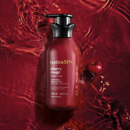 Loção Corporal Aveludada Nativa Spa Cereja Rouge 400ml
