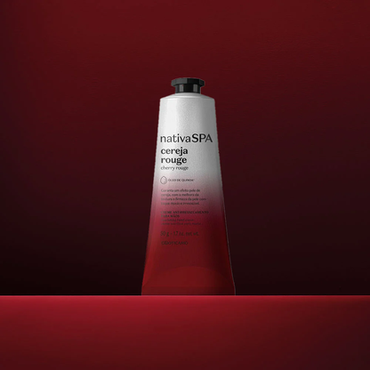 Creme de Mãos Nativa Spa Cereja Rouge, 50g