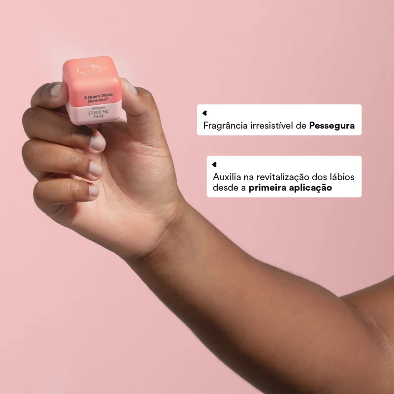 Hidratante Labial Coral Cuide-se Bem Pessegura 6,2g