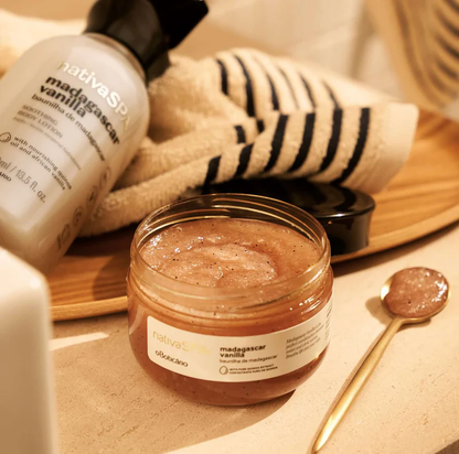 Esfoliante Óleo Desodorante Nativa SPA Baunilha de Madagascar 200g