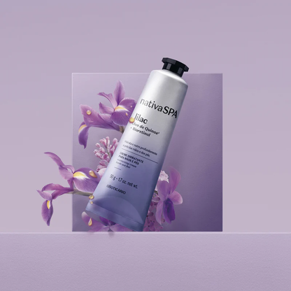 Creme Hidratante Para Mãos e Pés Nativa SPA Lilac, 50g