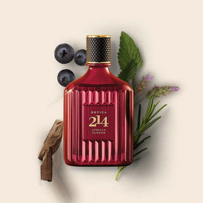 Botica 214 African Sunrise Fougére Amadeirado Eau De Parfum, 90ml
