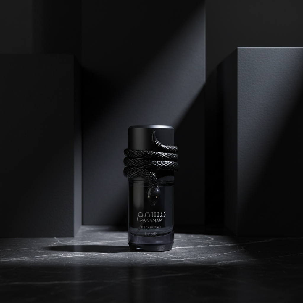 Lattafa Musamam Black Intense — Eau de Parfum Masculino 100ml