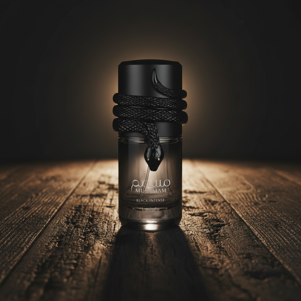 Lattafa Musamam Black Intense — Eau de Parfum Masculino 100ml