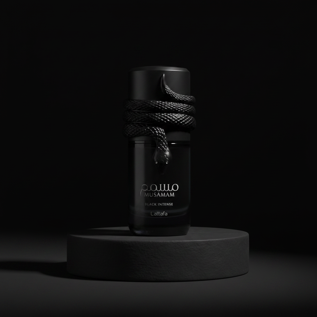 Lattafa Musamam Black Intense — Eau de Parfum Masculino 100ml