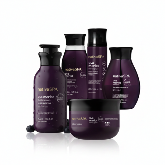 Nativa SPA Uva Merlot Kit Corporal | O Boticário