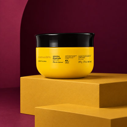 Creme Esfoliante Corporal Nativa SPA Ameixa Dourada 200 g
