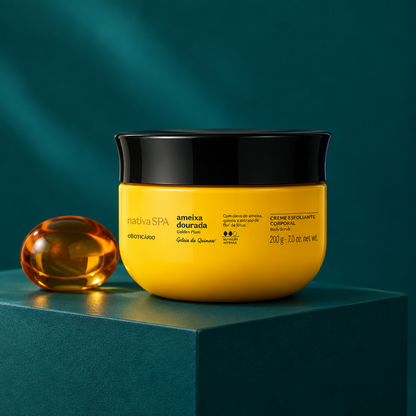 Creme Esfoliante Corporal Nativa SPA Ameixa Dourada 200 g