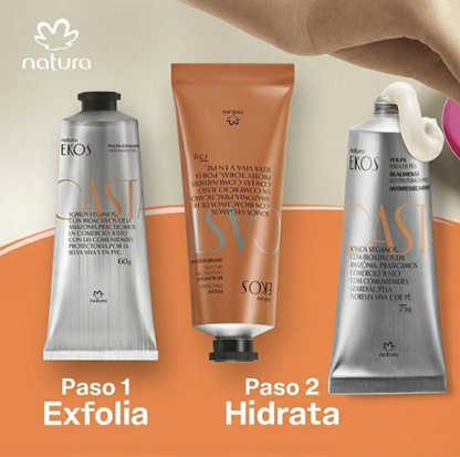 Creme de pé castanha - EKOS - 75G
