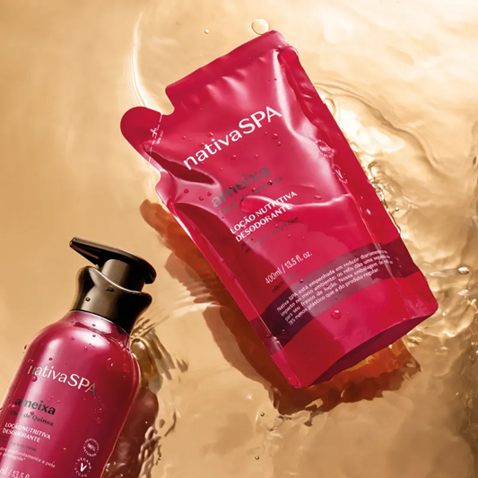 Refil Loção Hidratante Corporal Ameixa, 400ml